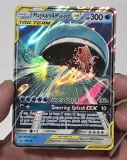 Magikarp & Wailord GX SM166 Holo Black Star Promo Pokemon 2019 Tag Team NM picture