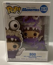 Mary Gibbs Signed Funko POP Disney Pixar Monsters 1153 Boo Auto Signed JSA Kitty picture
