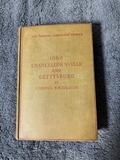 1863 Chancellorsville And Gettysburg By Col. P. H. Dalbiac - 1911 W/Maps picture