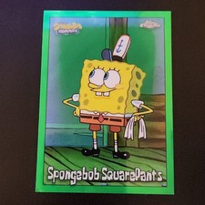 2025 Topps Chrome SpongeBob 25th Anniv SpongeBob SquarePants Kelp Green #25 picture