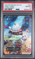 2026 RIFTBOUND: LEAGUE OF LEGENDS UNL-UNLEASHED OVERNUMBER LONELY PORO PSA 10 picture