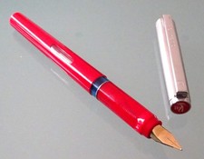 1996 Pelikano, Red School Fountain Pen, Model P450 picture
