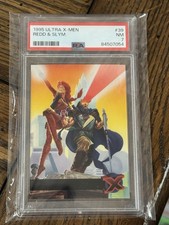 1995 Fleer Ultra X-Men Redd & Slym - No Name - PSA 7 picture
