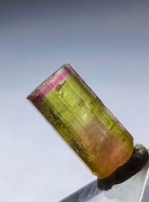 An Amazing Tri-Colour Watermelon Tourmaline Crystal From Poprook Mine Afghnistan picture
