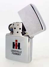 SCARCE 1979 ZIPPO INTERNATIONAL HARVESTER LOUISVILLE FOUNDRY LIGHTER NEVER USED picture