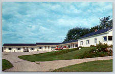 c1960s Rocky Ridge Motel Sandy Point Maine Vintage Postcard picture
