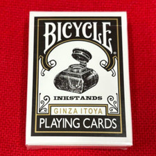 Bicycle GINZA ITOYA Playing Cards Inkstands Design Rare Deck 2015 Tokyo Japan picture