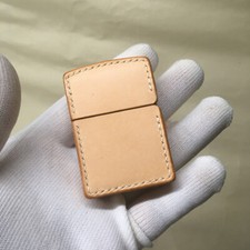Zippo Lighter Case Handmade Veg Tanned Full Grain Cowhide Leather Pouch Holder picture