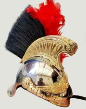 Antique French Napoleon Brass Helmet Pickelhaube Napoleon Hat for Teams Gift picture