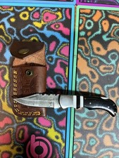 HTK Handmade damascus folding knife By Hometown Knives picture