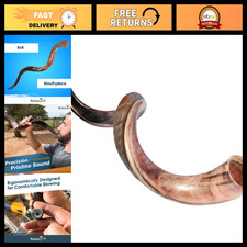 Kosher Half-Polished Kudu Shofar - Authentic Handmade Horn from Israel picture
