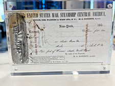 SS CENTRAL AMERICA Passenger Ticket Purser Safe Shipwreck 1715 Fleet Atocha picture