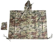 USGI Style OCP Nylon Rain Poncho Ripstop with stuff sack BRAND NEW picture