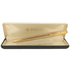 NOS 1975 PARKER 61 CIRRUS CLOUD SERIES CONVERTER FILLER 18K M NIB FOUNTAIN PEN picture