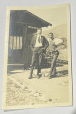 c1915-22 Vintage Photo~Integrated Young Male Couple~Casual Pose~Near Beach? picture