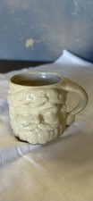 Cream Vintage Inarco 2.75 Inch Tall Santa Mug picture