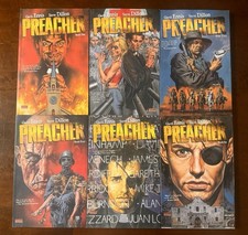 Preacher Book 1-6 TPB Lot Complete Vertigo DC Garth Ennis Graphic Novel picture