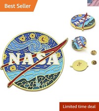Novelty NASA Enamel Pin - 1.18