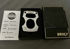 ADORABLE Lucas Burnley BRNLY CYPOP Stainless Steel .25 BRAWLER Stonewashed picture
