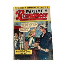 Wartime Romances #15 1953 St. John Golden Age Romance Matt Baker Cover picture