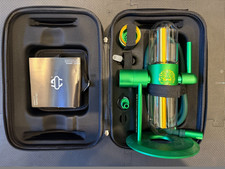 360Degree Gravity Hookah Kompact Gravity Infuser w/ Carrying Case Green picture