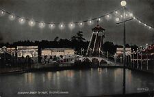 Postcard Night View of Amusement Park at Scarboro Beach, Toronto, Canada~117074 picture