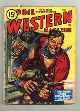 Dime Western Magazine Pulp Jan 1948 Vol. 51 #1 FR Low Grade picture