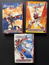 Gundam Seed Astray manga vol 1,2,3 1-3 good condition 1st prints 2004 read info picture