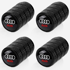 Tire Valve Stem Caps for Audi S3 A3 RS3 A4 A5 A6 A7 RS7 A8 Q3 Q5 Q7 R8 Metal ... picture