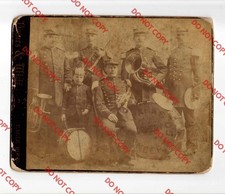 c. 1885 John Sparks Comedy Concert EAGLE ROCK IDAHO FALLS ID Band Cabinet Photo picture