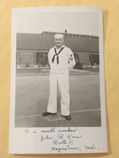 Vintage World War II Navy Post Card picture