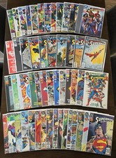 The Death And Return Of Superman: DC Comics '93 Near Comp. Run Lot Of 53 + Var🔥 picture