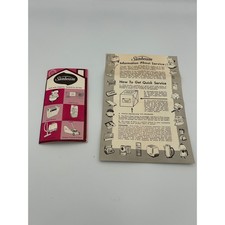 Vintage 1966 Sunbeam Household Product Catalog and Service Info Sheet Booklet picture