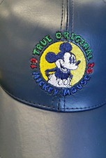 Mario Hernandez Blue Mickey Mouse Disney Adult Baseball Cap Hat VERY RARE picture