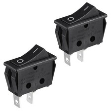 2 Pcs AC 16A/125V 16A/250V 2 Terminal 2 Position SPST Rocker Switch picture