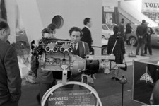 ASA 1000GT engine 1963 Motor Show Car Old Photo picture