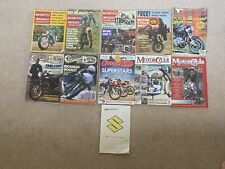 10 Vintage Motorcycle Magazines Classic Bike Mechanic Various 1970s-2014 picture