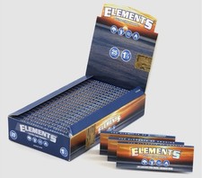 Elements 1.25 1 1/4 Size Ultra Thin Rolling Paper 25ct Box-100% Authentic picture