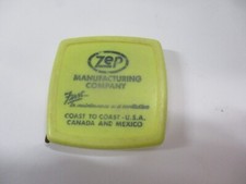 Vintage 6ft Tape Measure Zep Manufacturing Company picture