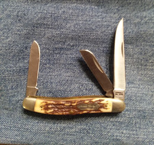 Vintage Schrade USA UNCLE HENRY 897UH Stockman POCKET KNIFE EXCELLENT picture