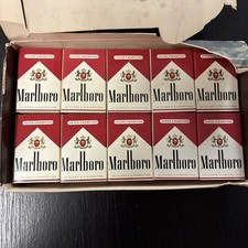 Vintage Marlboro Matchboxes– 20 Full Packs of Matchboxes – Collectible Unused picture
