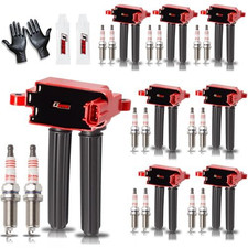 Upgraded 8x Ignition Coil Pack and 16x Iridium Spark Plug for 5.7L V8 HEMI picture