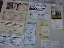 Vintage Blotter lot (10) picture
