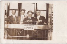 Vintage RPPC - Affectionate guys at Brighton Beach, Brooklyn - Gay interest picture