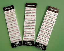 3 Sets TRAEX REDICLIPS Special Today Menu Clips Sign Marker Restaurant Signage picture