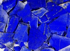 1250 CT NATURAL BLUE LAPIS LAZULI ROCK ROUGH SLAB,TILE AFGHAN UNTREATED GEMSTONE picture