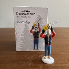 Dept 56 National Lampoon’s Christmas Vacation CLARK TRIMS THE TREE SHIPS FREE picture