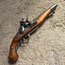 Vintage Denix French 18th Century Flintlock Pistol Made In Spain picture