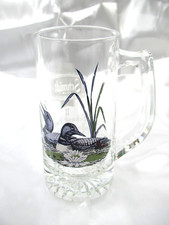 Schmidt Beer Mug of Loons Wildlife Collector Series II Vintage NOS picture