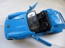 Maisto Shell Supercar~Turquoise BLUE Porsche 911 Speedster CAR scale1:38 Diecast picture